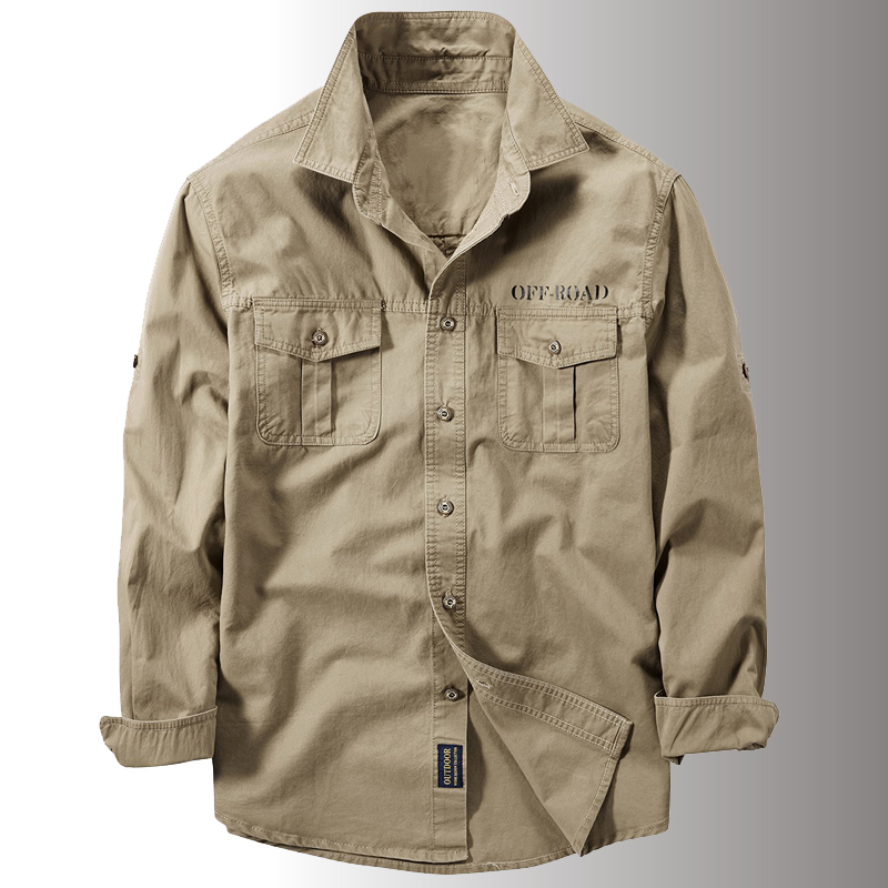 Tactical Military Shirt Cargo - Nieuwe Heren Lente Multi-Pocket Militaire Tactische