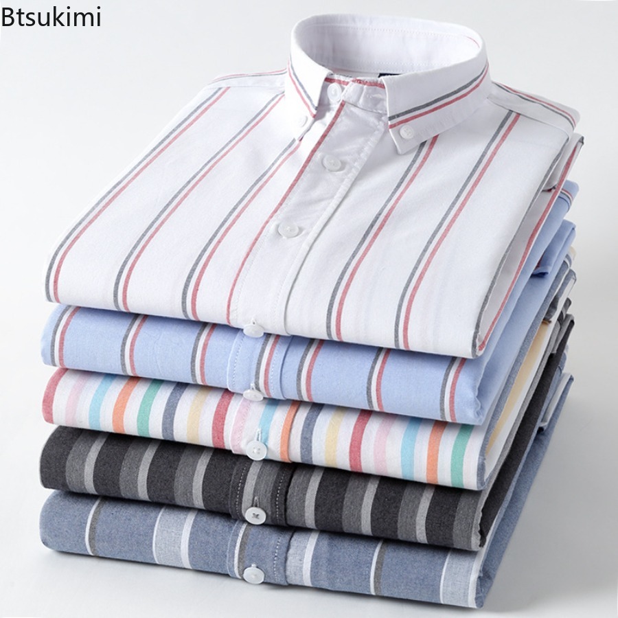 Oxford Cotton Casual Shirt Business - Hoge kwaliteit 100% katoenen Oxford overhemden