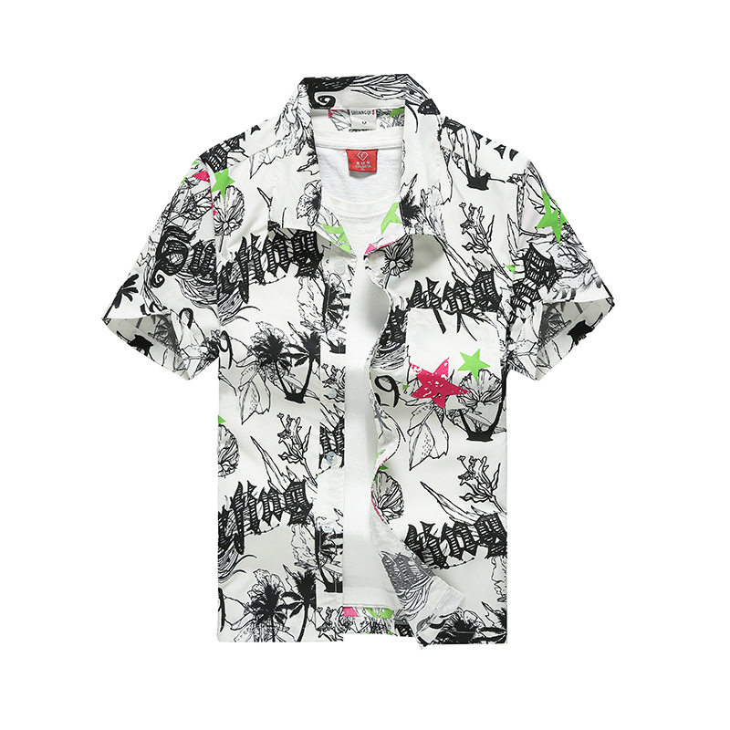 Zomer Heren Hawaiiaanse Casual - Vintage Hawaiian Floral Shirt recensie en prijs