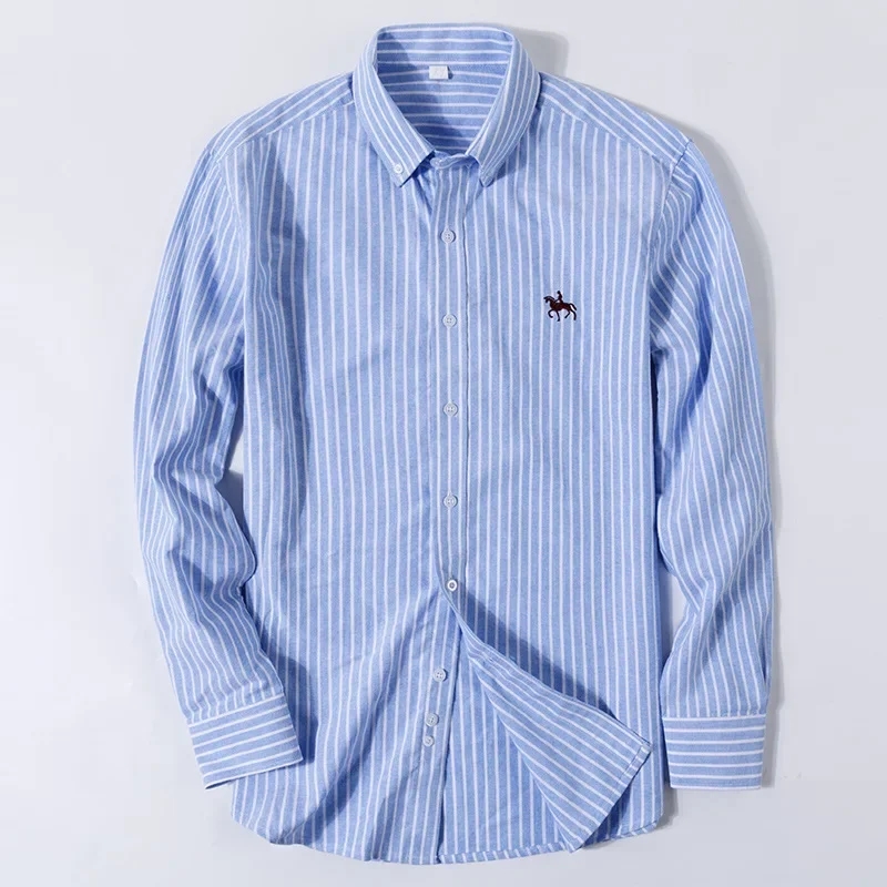 Nieuwe 100% Katoen Oxford Shir - Oxford Cotton Casual Shirt Business recensie en prijs