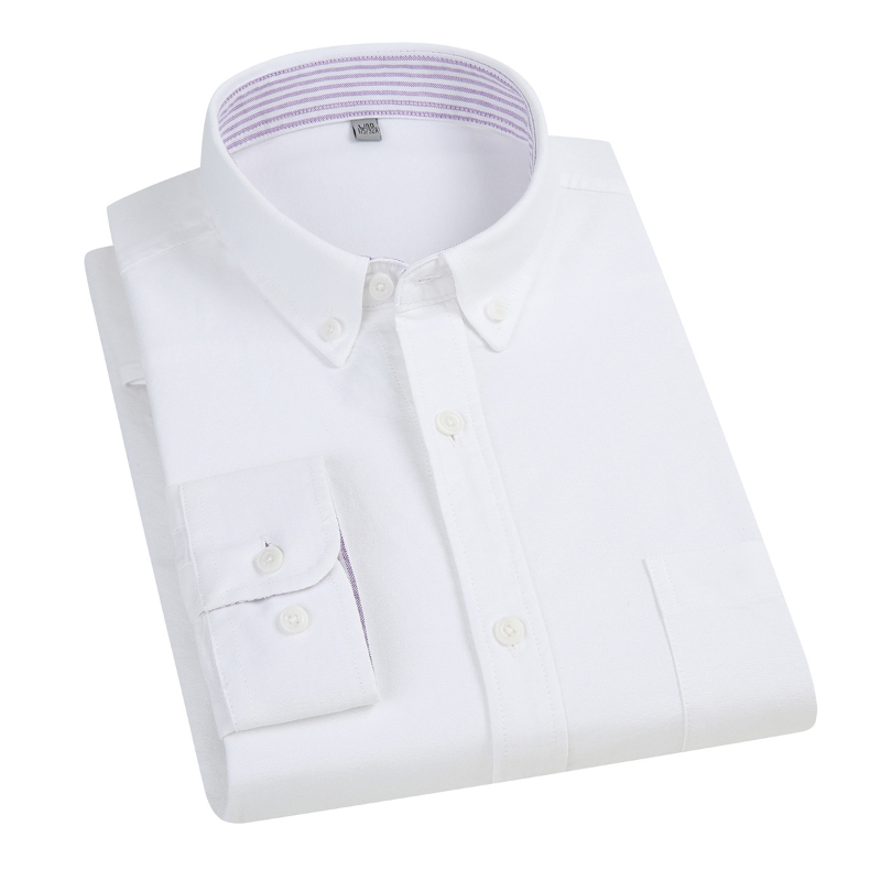 5XL Oxford 100% katoenen shirt - Oxford Cotton Casual Shirt Business recensie en prijs
