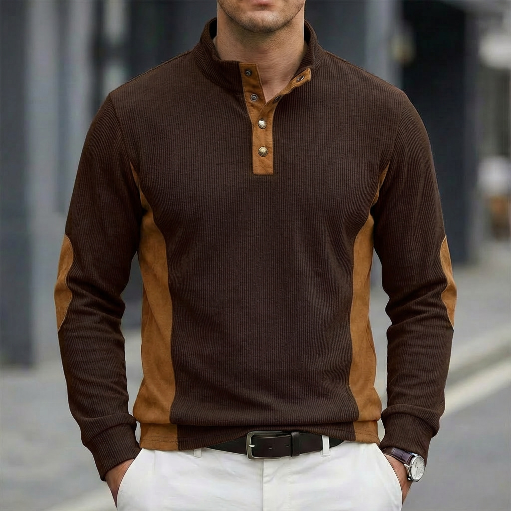 Trendy nieuw casual corduroy h - Corduroy Button Up Shirt Men recensie en prijs