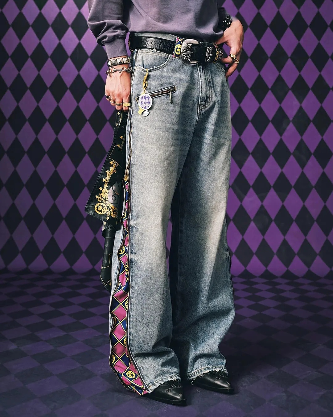 JoJo Anime Zip Off Panel Jeans - Jeans recensie en prijs