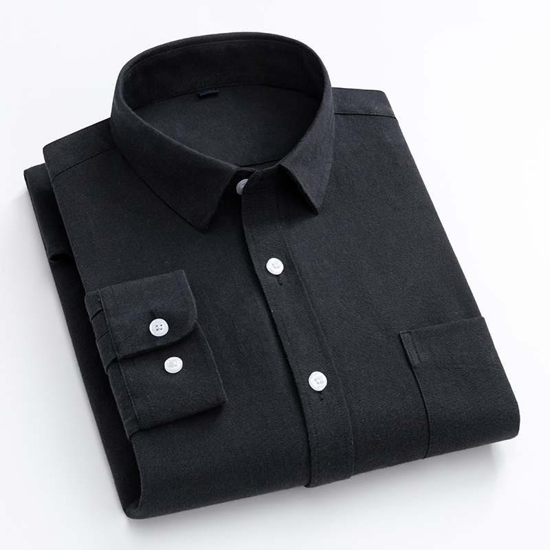 Marineblauw Oxford-shirt Heren - Oxford Cotton Casual Shirt Business recensie en prijs