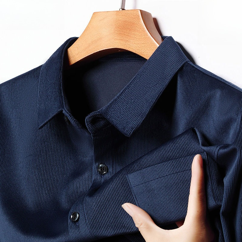 Corduroy herenoverhemd met lan - Corduroy Button Up Shirt Men recensie en prijs