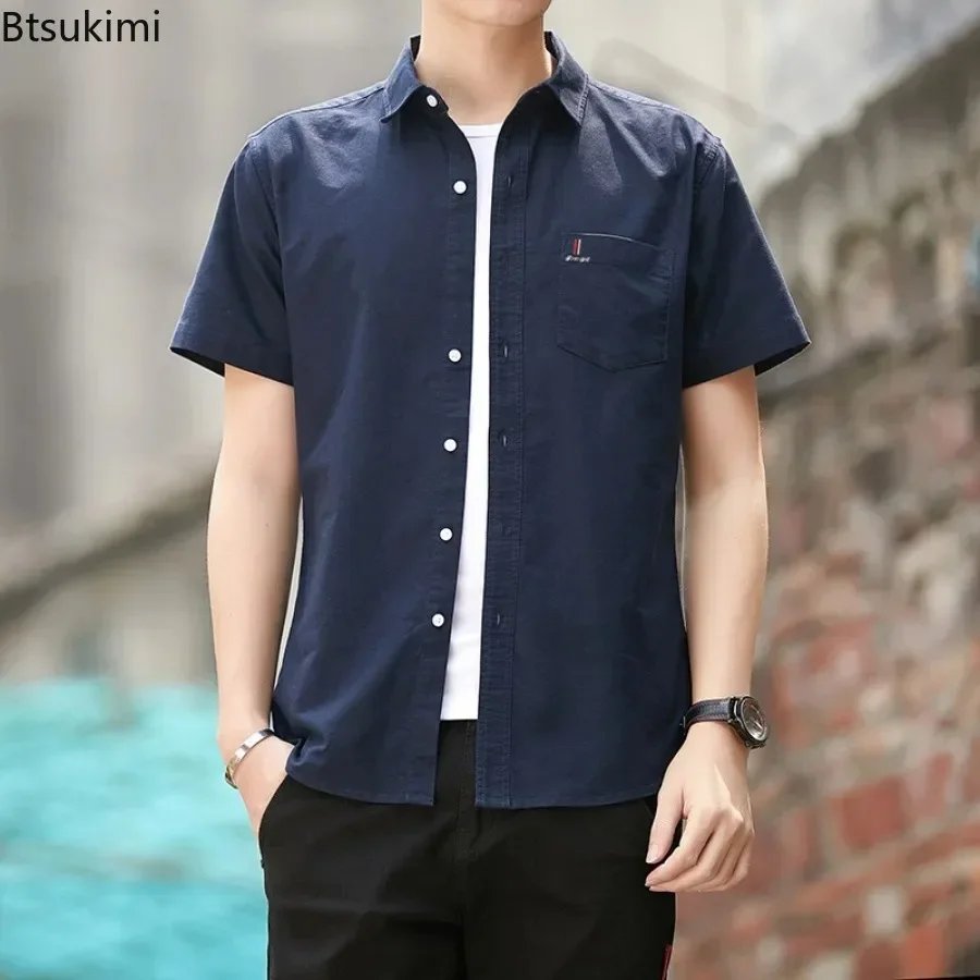 2026 Heren Casual 100% Katoene - Oxford Cotton Casual Shirt Business recensie en prijs
