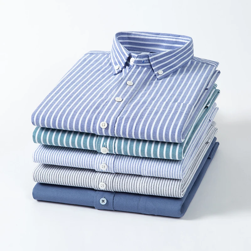 2025 100% katoenen Oxford-shir - Oxford Cotton Casual Shirt Business recensie en prijs