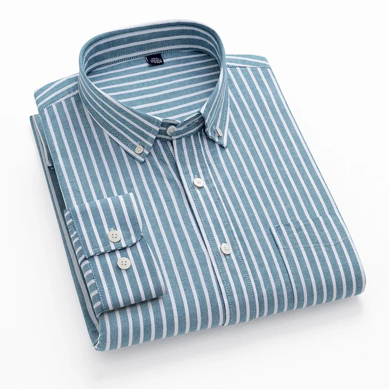 2025 100% katoenen Oxford-shir - Oxford Cotton Casual Shirt Business recensie en prijs