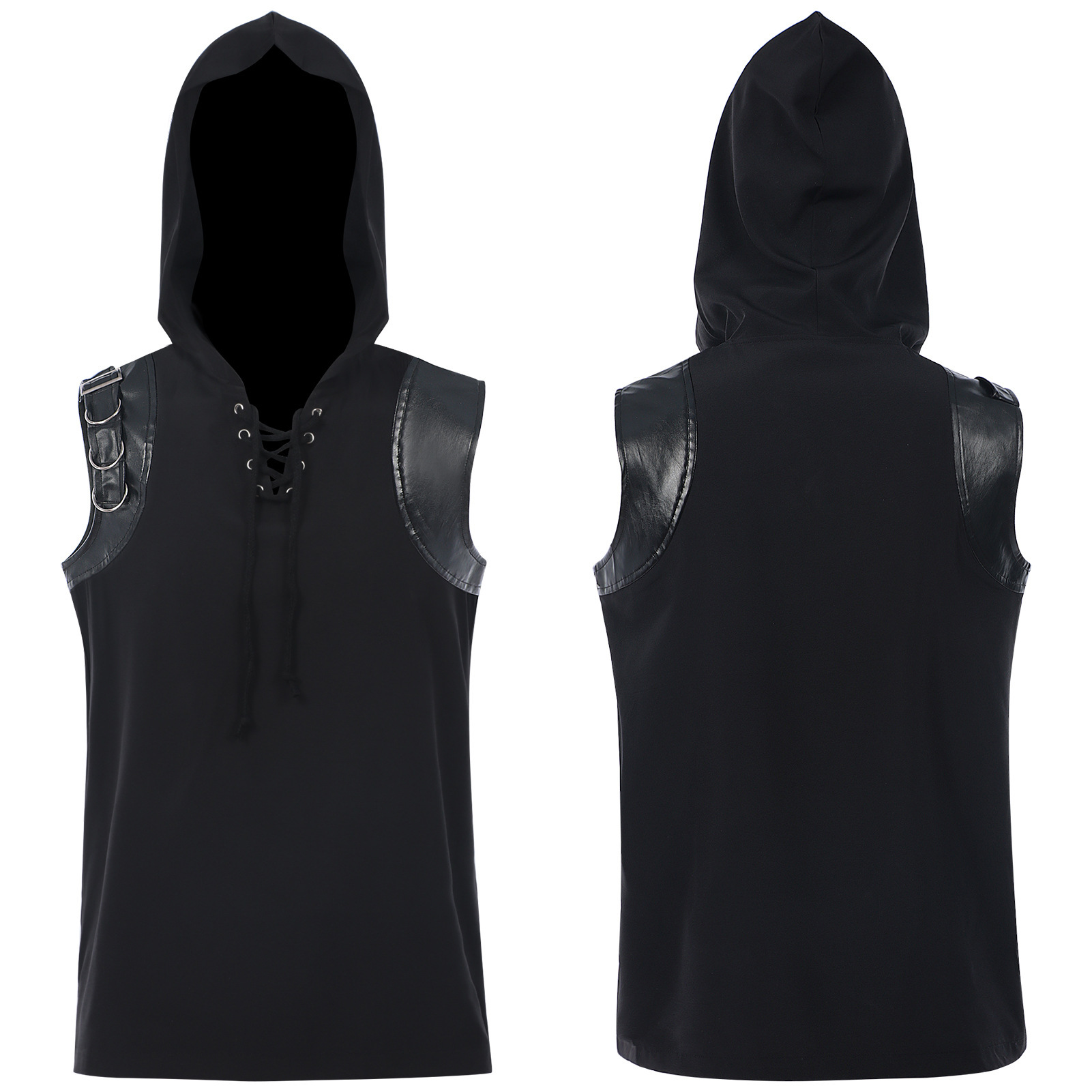 Middeleeuwse piratenoverhemden - Medieval Gothic Lace Up Pirate Shirt recensie en prijs
