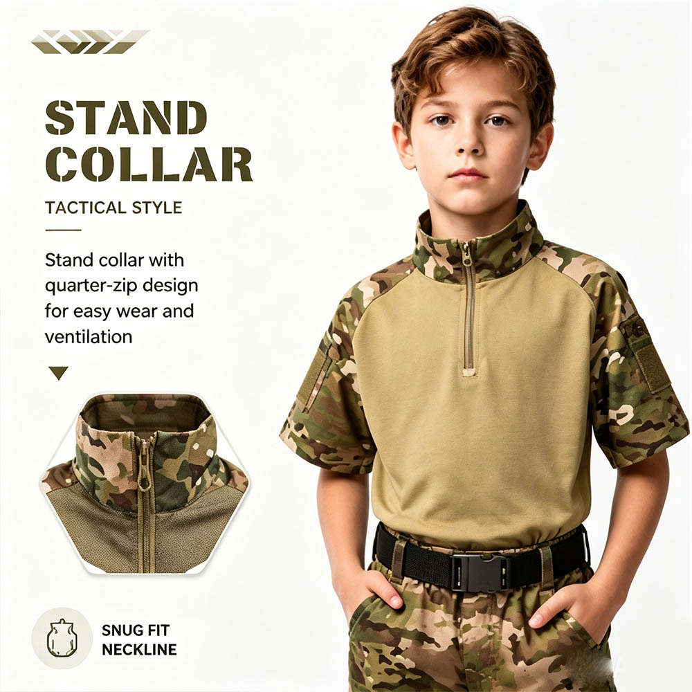 Kinderen camouflage tactisch k - Tactical Military Shirt Cargo recensie en prijs