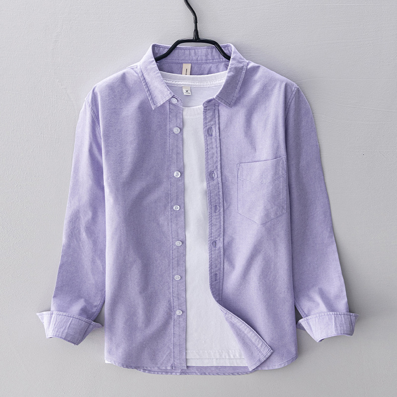 Nieuwe Stijl Katoenen Overhemd - Oxford Cotton Casual Shirt Business recensie en prijs