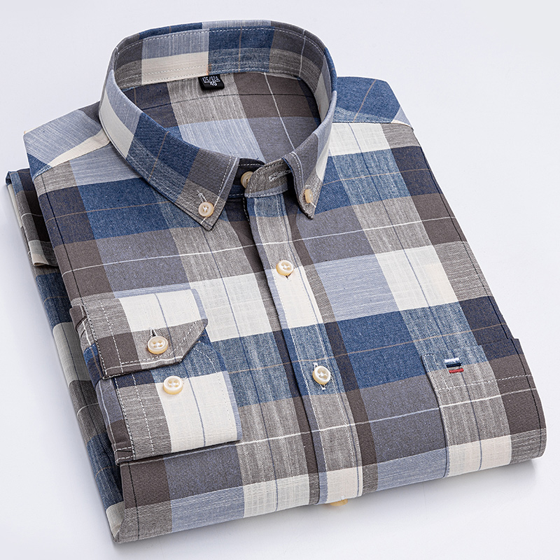 Casual overhemden voor heren,  - Oxford Cotton Casual Shirt Business recensie en prijs