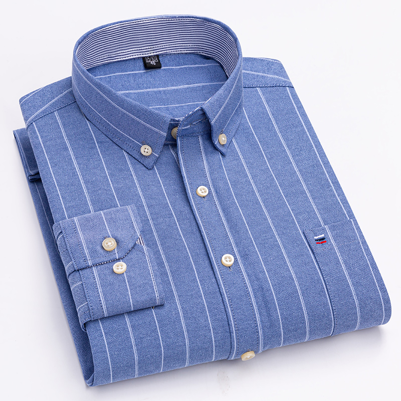 Casual overhemden voor heren,  - Oxford Cotton Casual Shirt Business recensie en prijs