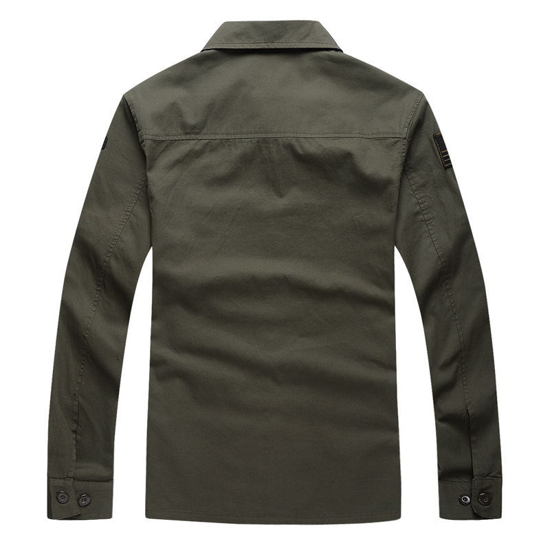 Heren katoenen militair liefhe - Tactical Military Shirt Cargo recensie en prijs