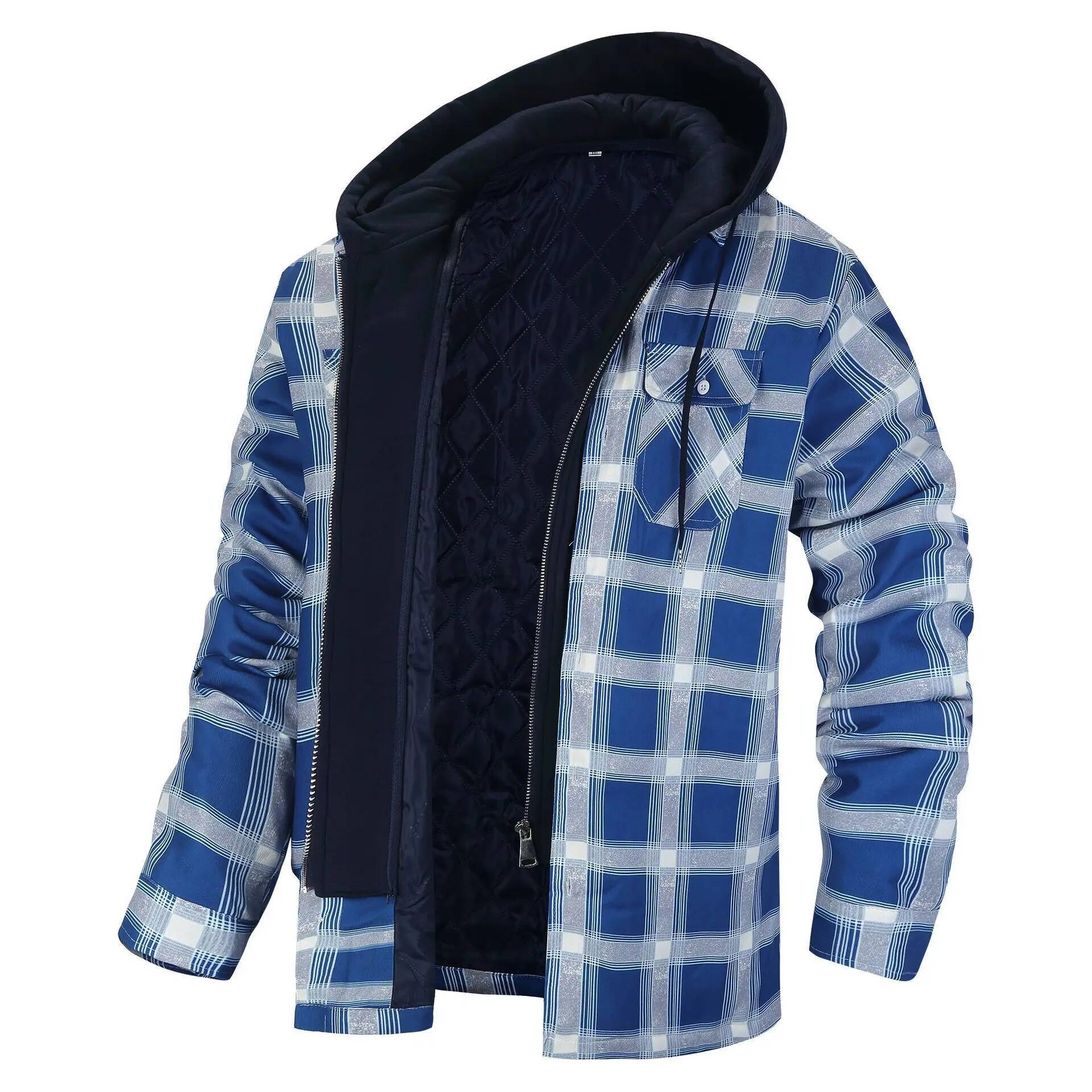 Winter flanel geruite jas here - Flannel Plaid Shirt Heavy Weight recensie en prijs