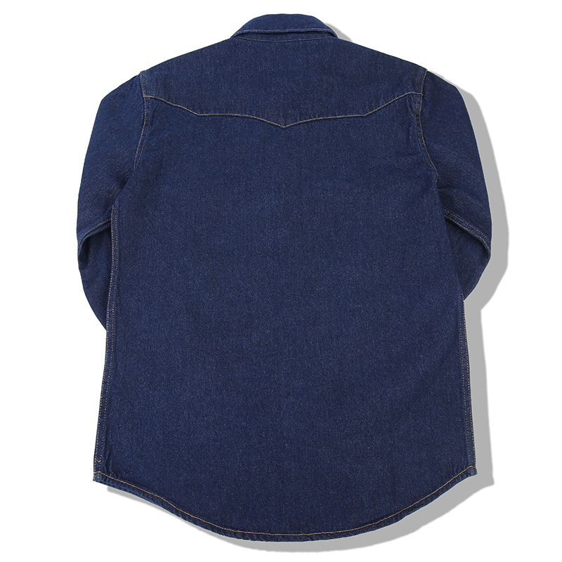 American Wash Vintage Denim Sh - Mens Western Denim Pearl Snap Shirt recensie en prijs