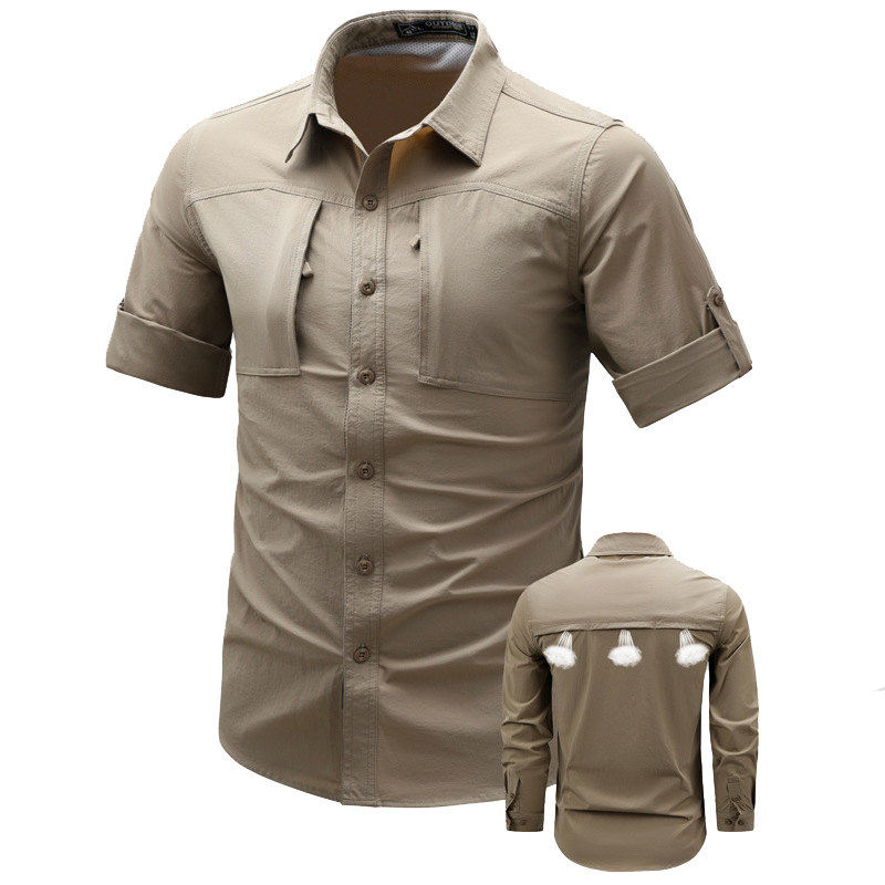 Lente Herfst Heren Cargo-shirt - Tactical Military Shirt Cargo recensie en prijs